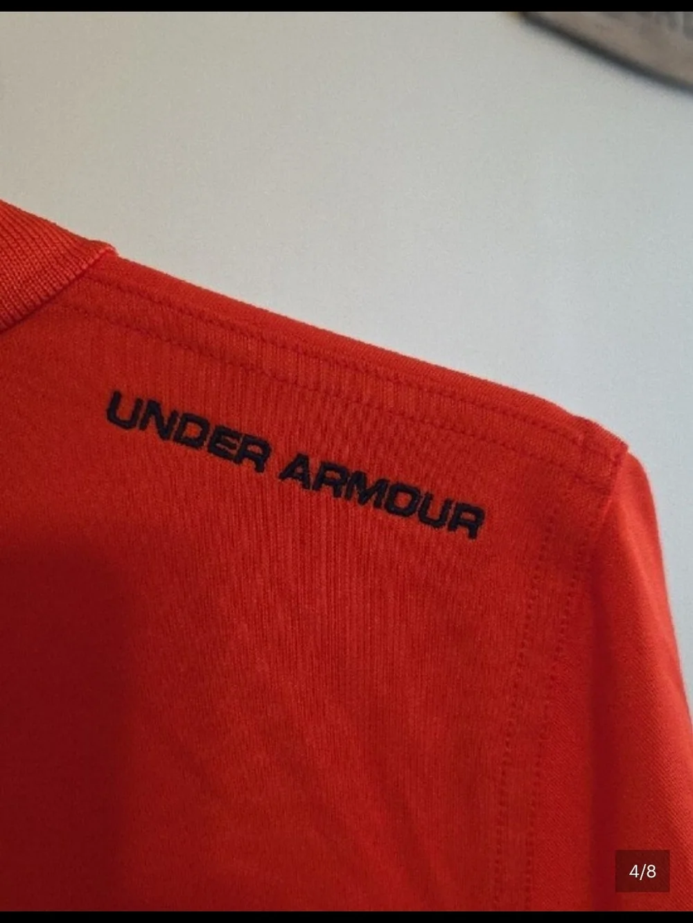 Under Armour Boys' Orange Polo Shirt
